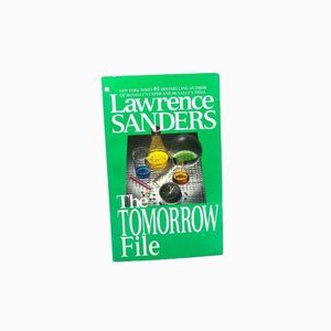 The Tomorrow File Book by Lawrence Sanders Paperback Book